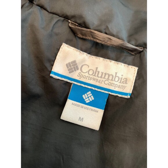Columbia Hooded Puffer Jacket Womens M Point Reyes Quilted Insulated Zip Up - Picture 10 of 13